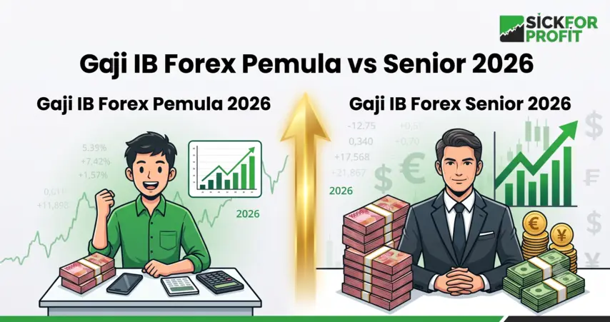 Perbandingan gaji IB forex pemula dan senior 2026